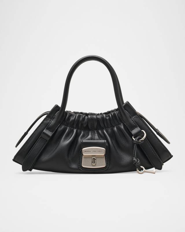 The Small Christina Leather Satchel Bag